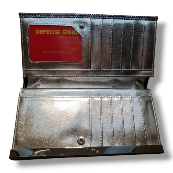 Depeche Mode New York Y2K Glitter Disco Clutch Wristlet Evening Formal - Picture 3 of 8